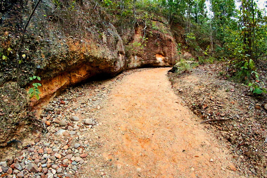 砂石路面